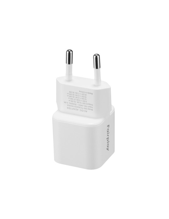 FAIRPLAY Chargeur Secteur GaN USB-C 30W | DOTIRI