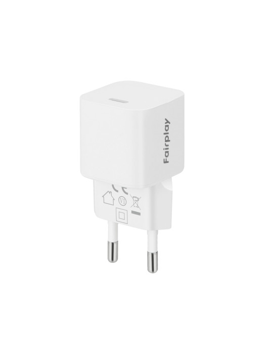 FAIRPLAY Chargeur Secteur GaN USB-C 25W | DOTIRI