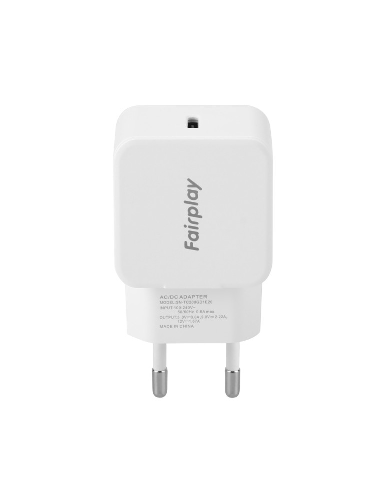 FAIRPLAY Chargeur 20W USB-C | DOTIRI