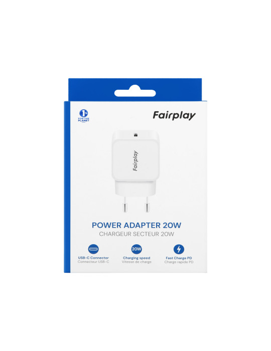 FAIRPLAY Chargeur 20W USB-C | DOTIRI