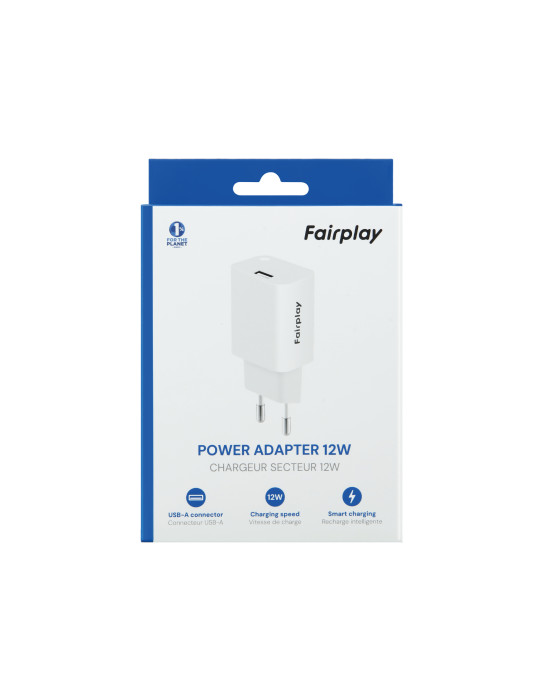 FAIRPLAY Chargeur 12W USB-A | DOTIRI