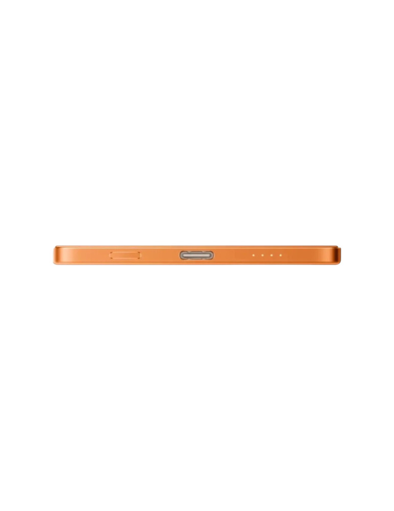 Xiaomi PowerBank Magnétique UltraThin 5 000 mAh 15W (Orange)