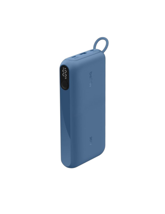 BELKIN PowerBank 20 000 mAh avec ecran Intégré (Bleu)