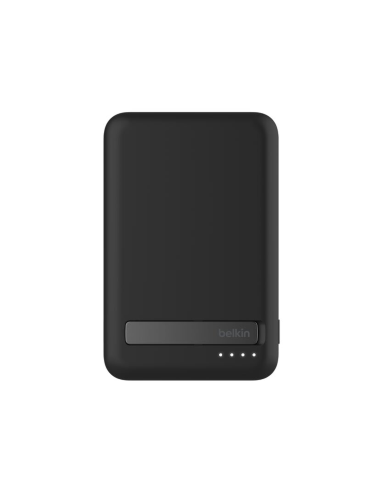 BELKIN PowerBank MagSafe 5 000 mAh 15W Avec Support Intégré (Noir)