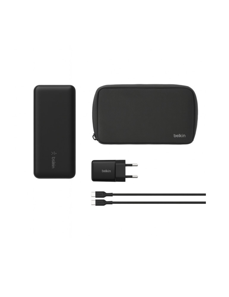 BELKIN PowerBank 20 000 mAh + Chargeur 25W + Câble USB-C vers USB-C
