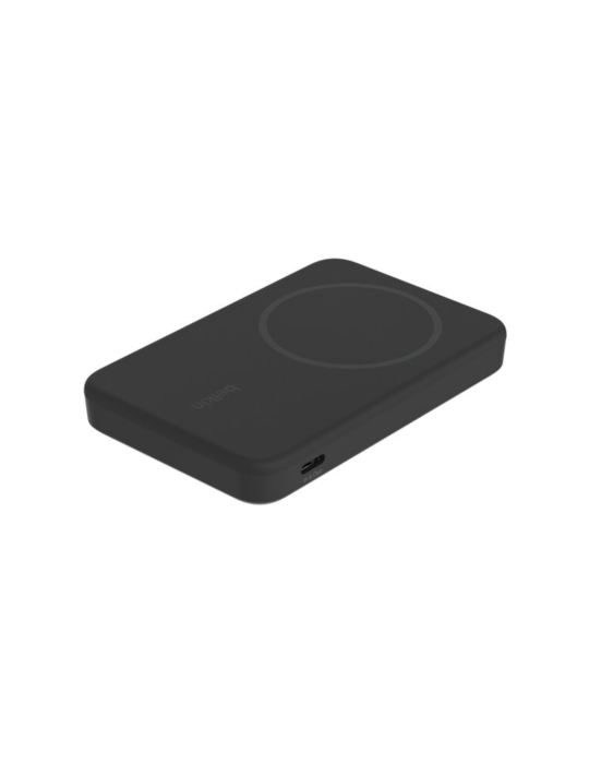BELKIN PowerBank MagSafe 5 000 mAh 15W Avec Support Intégré (Noir)