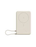 Xiaomi PowerBank Magnétique 10 000 mAh avec Support Intégré (Beige)