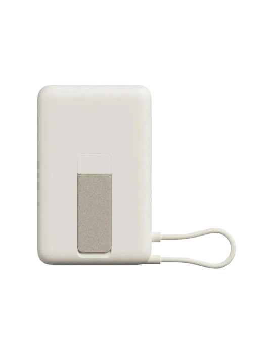 Xiaomi PowerBank Magnétique 10 000 mAh avec Support Intégré (Beige)