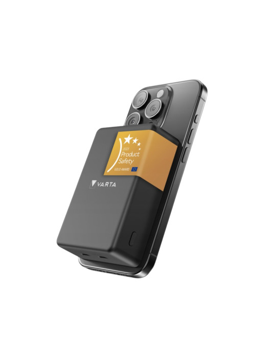 VARTA PowerBank Mag Pro Wireless 10 000 mAh (Gris)