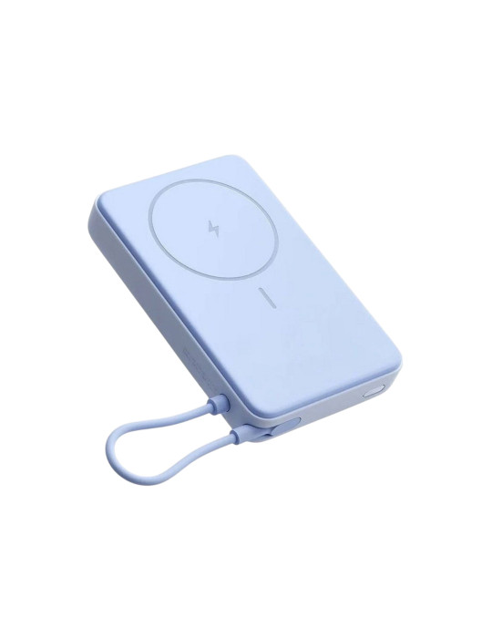 Xiaomi PowerBank Magnétique 10 000 mAh avec Support Intégré (Bleu)