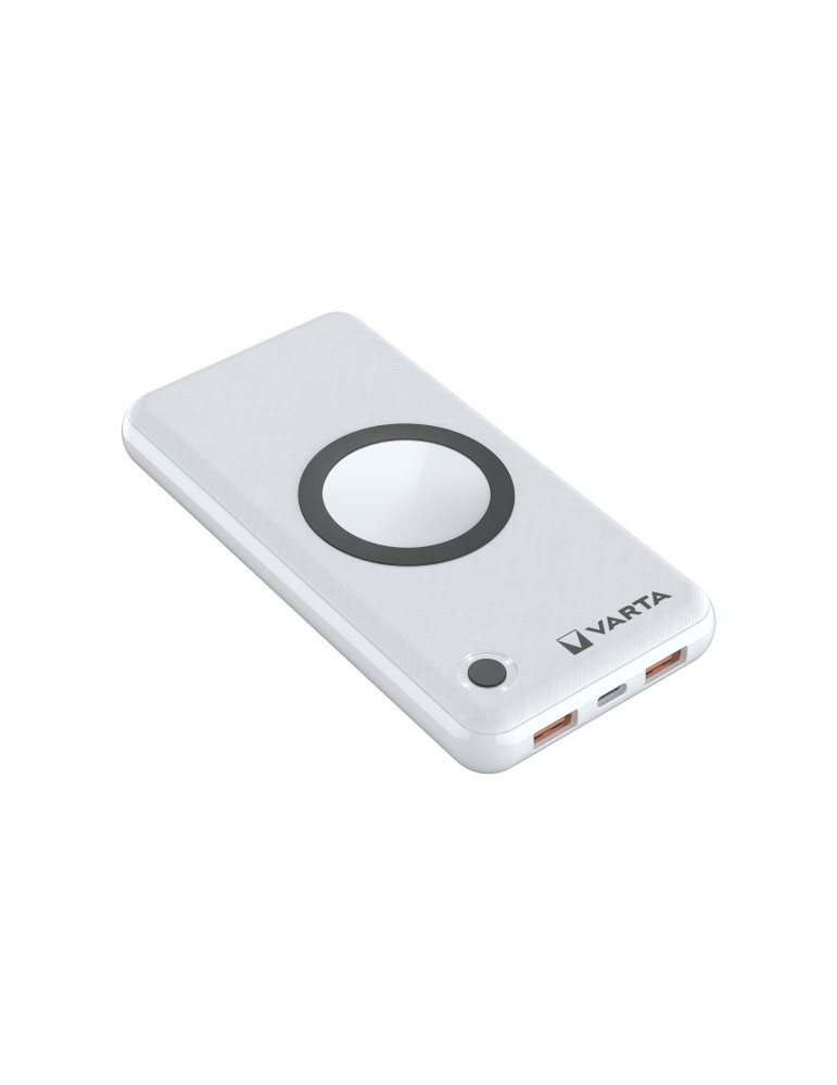 VARTA PowerBank Wireless 15 000 mAh (Blanc) | DOTIRI