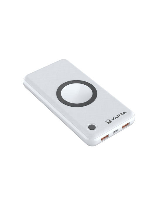 VARTA PowerBank Wireless 15 000 mAh (Blanc) | DOTIRI