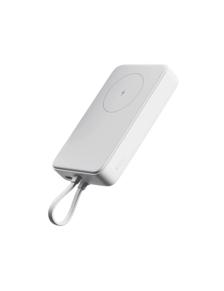 Xiaomi PowerBank Magnétique 10 000 mAh 33W avec Câble Intégré (Blanc)