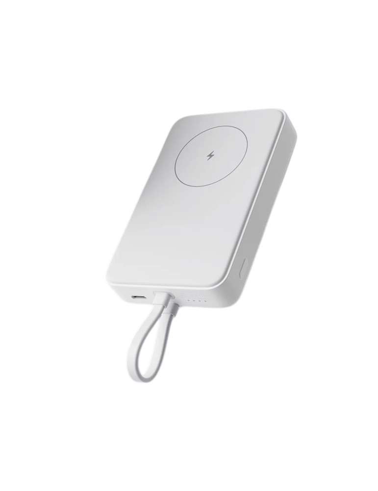 Xiaomi PowerBank Magnétique 10 000 mAh 33W avec Câble Intégré (Blanc)