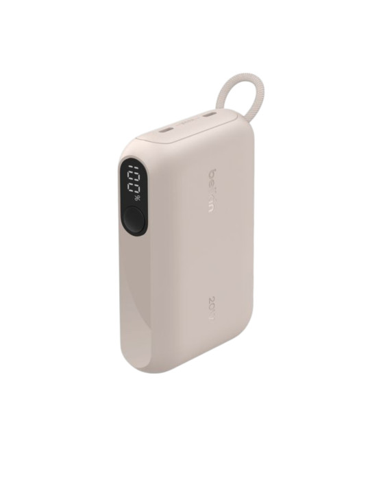 BELKIN PowerBank 10 000 mAh avec ecran Intégré (Sable)