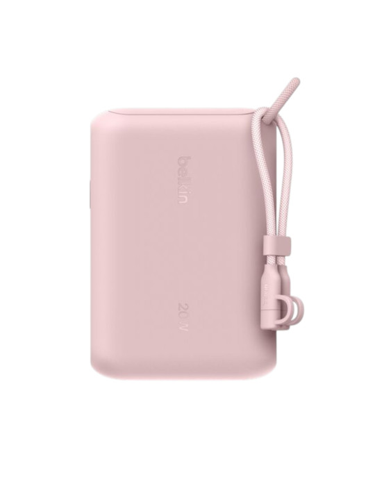 BELKIN PowerBank 10 000 mAh avec ecran Intégré (Rose)