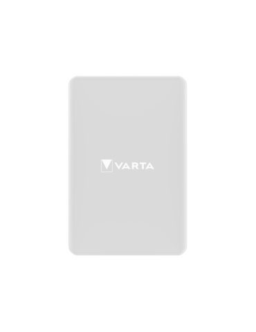VARTA PowerBank Mag Pro Magnétique 5 000 mAh (Blanc)