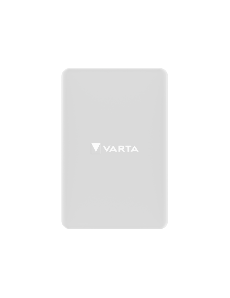 VARTA PowerBank Mag Pro Magnétique 5 000 mAh (Blanc)
