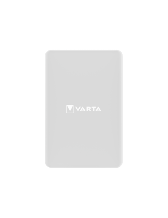 VARTA PowerBank Mag Pro Magnétique 5 000 mAh (Blanc)