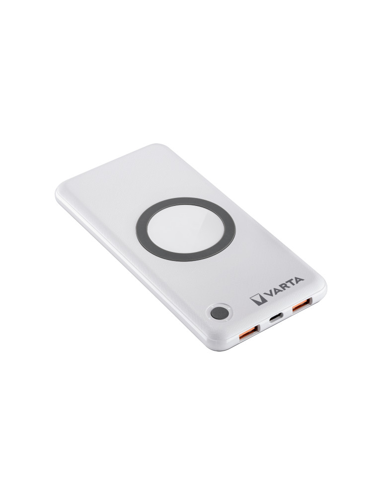 VARTA PowerBank Wireless 10 000 mAh (Blanc) | DOTIRI