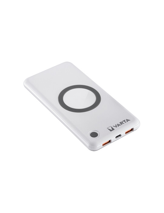 VARTA PowerBank Wireless 10 000 mAh (Blanc) | DOTIRI