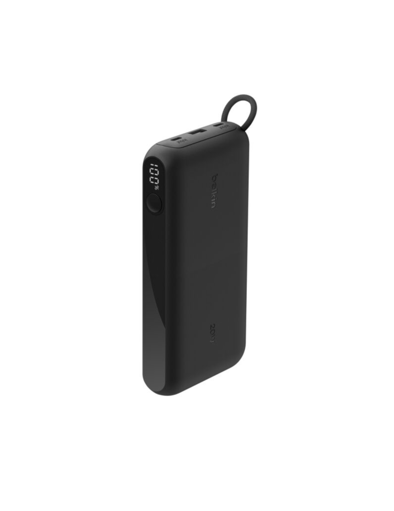 BELKIN PowerBank 20 000 mAh 20W Avec Ecran Integré (Noir)