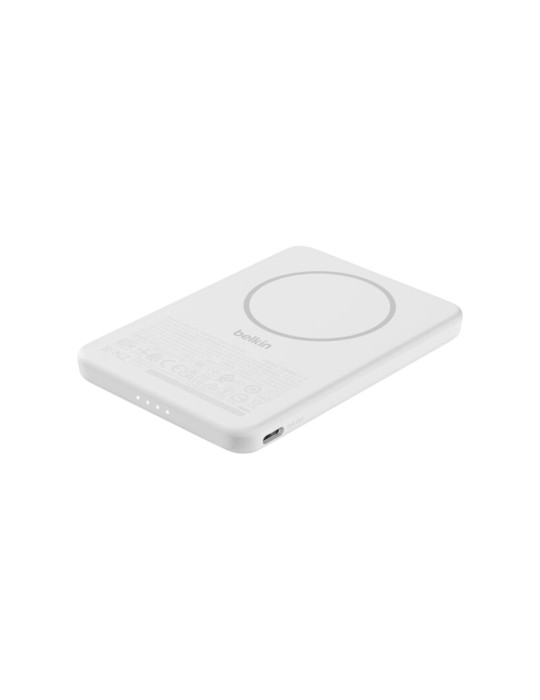 BELKIN PowerBank Magnétique Slim BoostCharge 5 000 mAh 7.5W (Blanc)