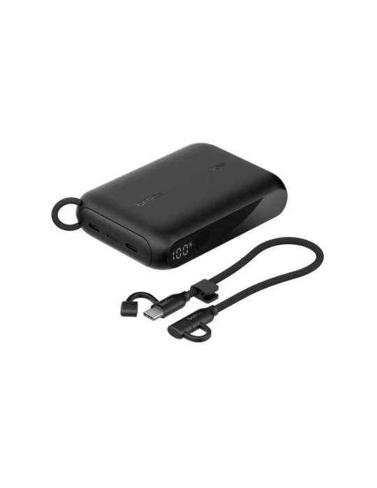 BELKIN PowerBank 10 000 mAh 20W Avec Ecran Integré (Noir)