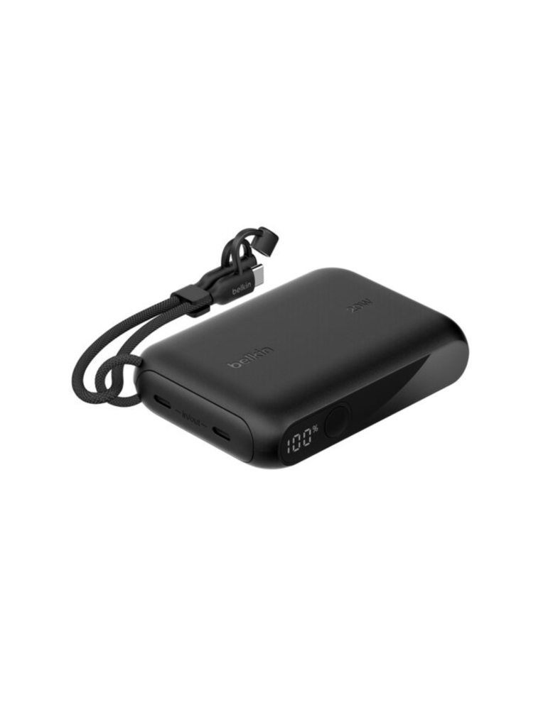 BELKIN PowerBank 10 000 mAh 20W Avec Ecran Integré (Noir)