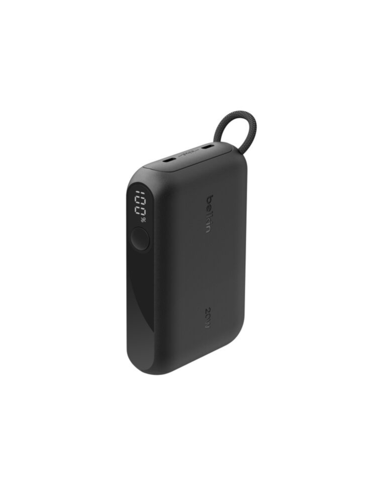 BELKIN PowerBank 10 000 mAh 20W Avec Ecran Integré (Noir)