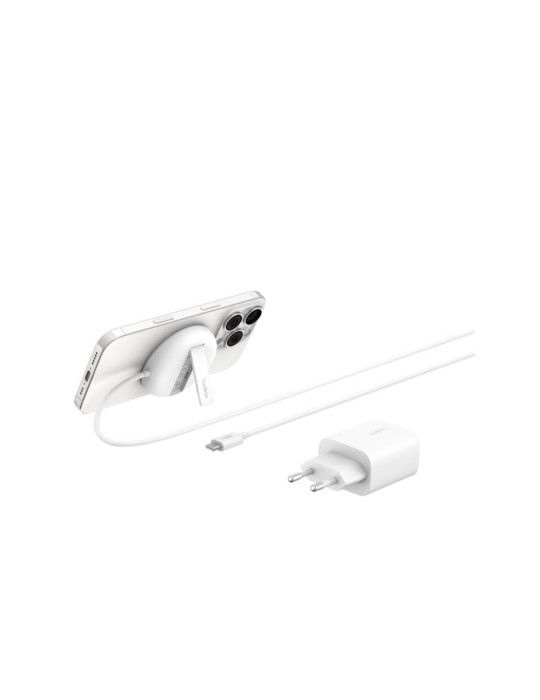 BELKIN Chargeur Magnétique Qi2 15W (Blanc) | DOTIRI
