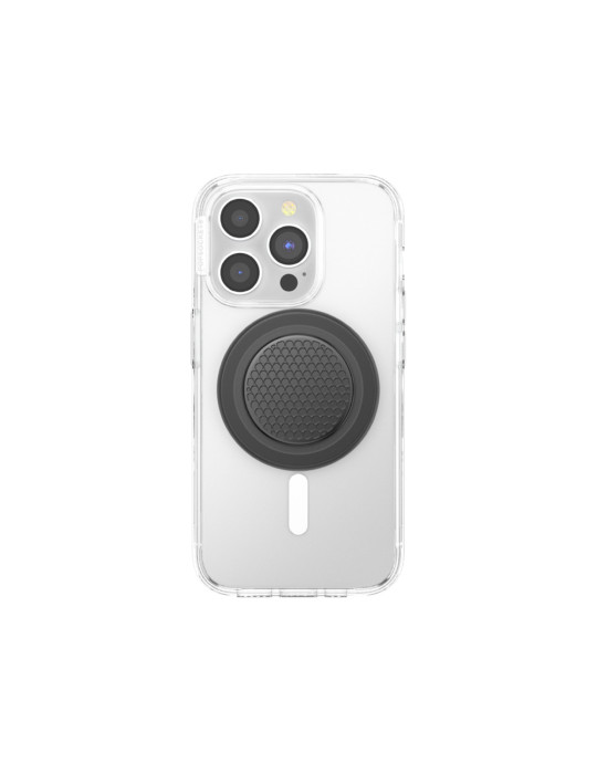 POPSOCKET PopGrip MagSafe Aluminum Speakerbox Noir