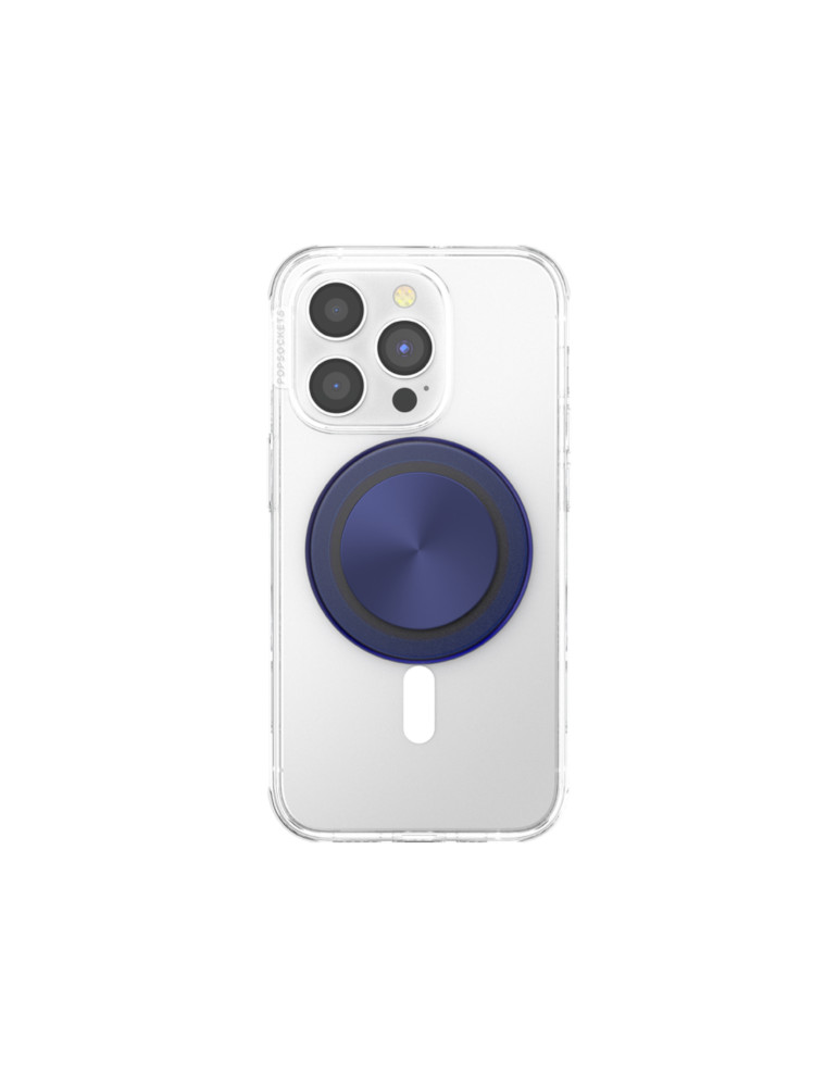 POPSOCKET PopGrip MagSafe Aluminium Bleu | DOTIRI