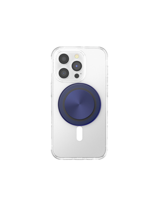 POPSOCKET PopGrip MagSafe Aluminium Bleu | DOTIRI