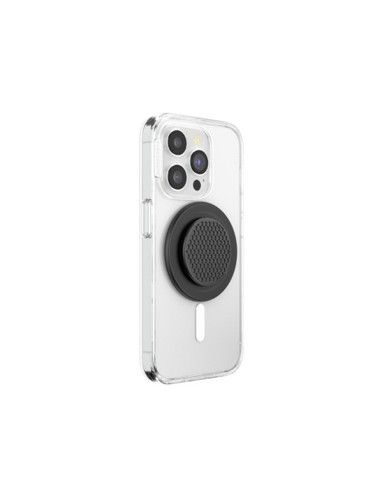 POPSOCKET PopGrip MagSafe Aluminum Speakerbox Noir