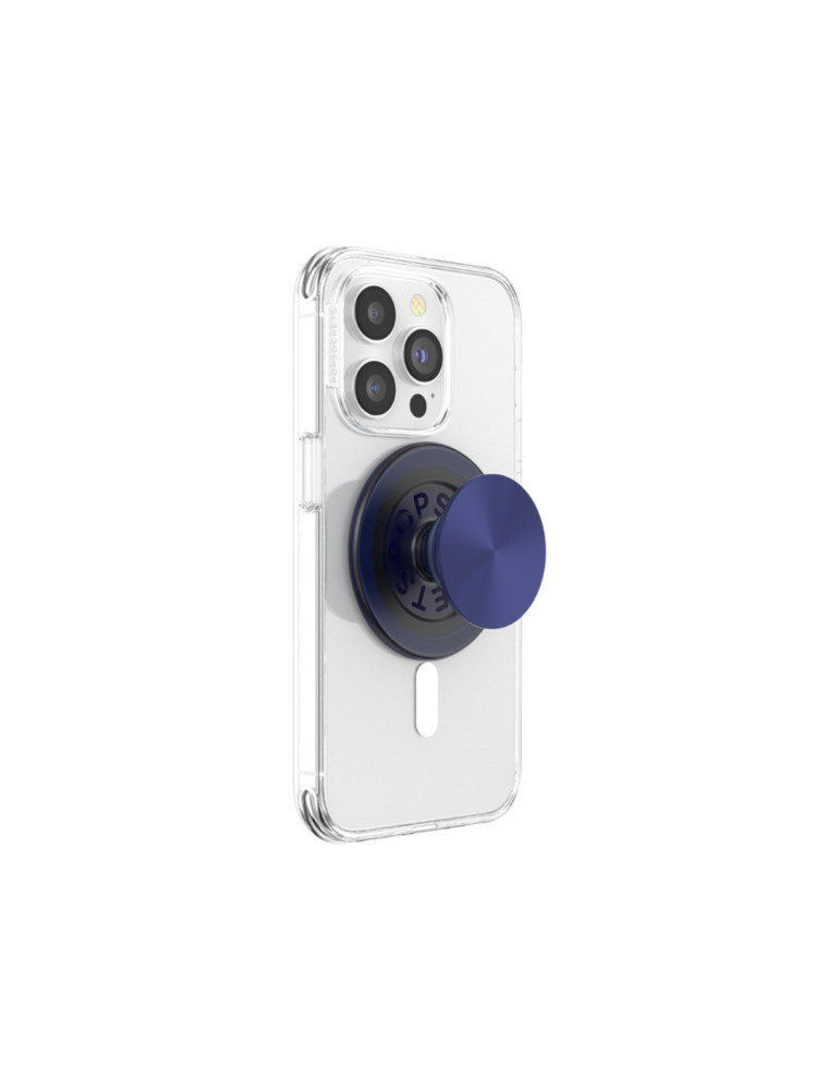 POPSOCKET PopGrip MagSafe Aluminium Bleu | DOTIRI