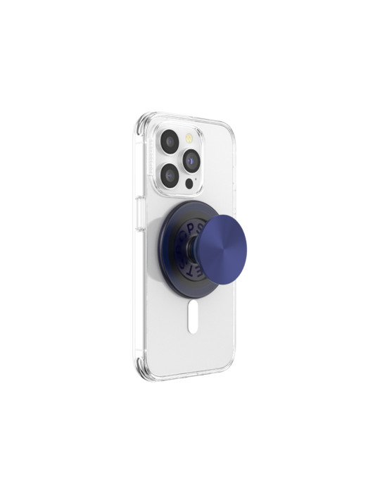 POPSOCKET PopGrip MagSafe Aluminium Bleu | DOTIRI