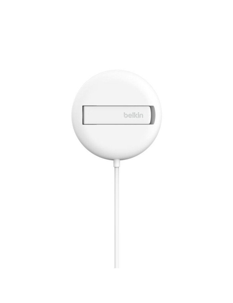BELKIN Chargeur Magnétique Qi2 15W (Sans Adaptateur Secteur) (Blanc)