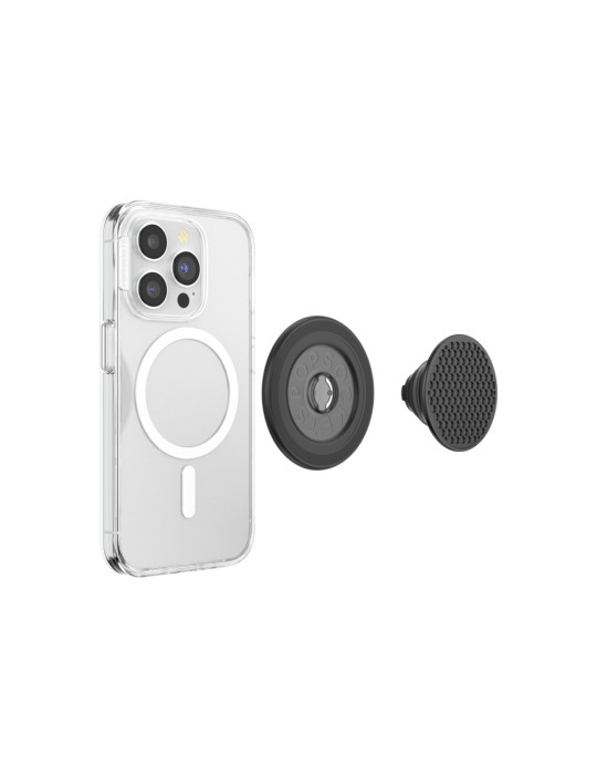 POPSOCKET PopGrip MagSafe Aluminum Speakerbox Noir