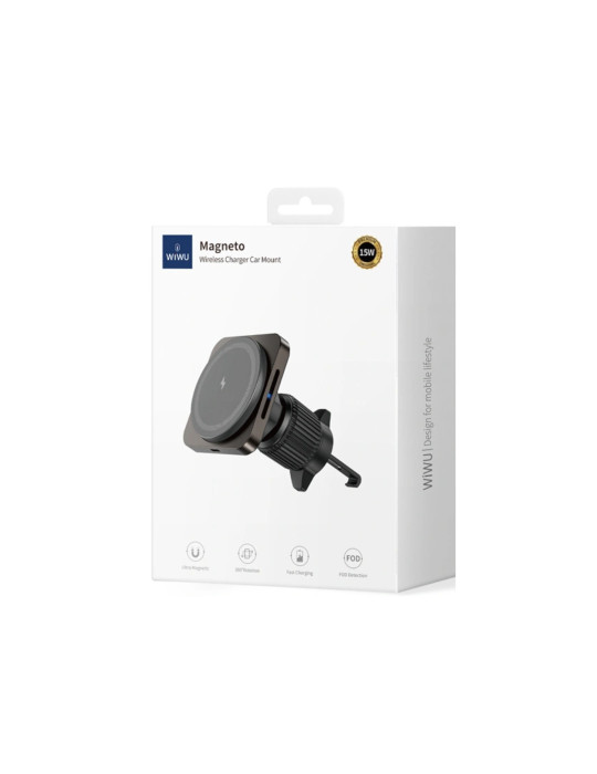 WiWU Chargeur Voiture Magnétique Rotatif (CH-318) | DOTIRI