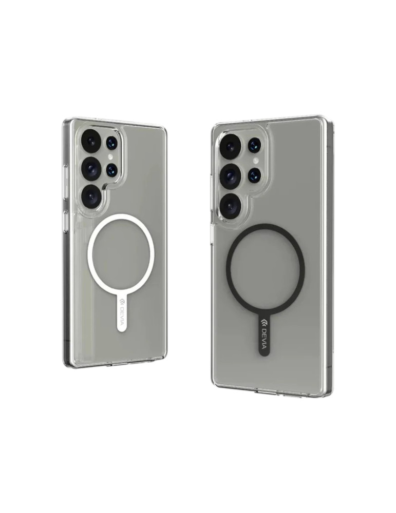 DEVIA Kit 2 Anneaux MagSafe pour Coque (Noir + Blanc)