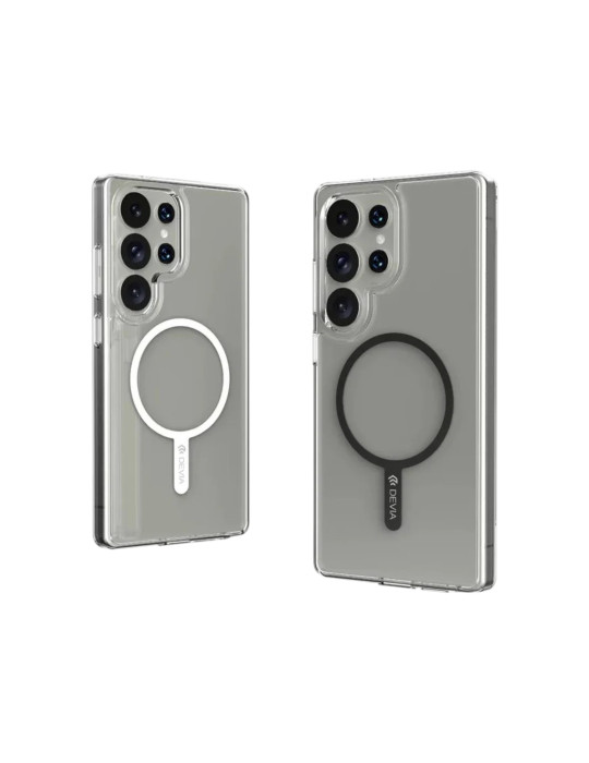 DEVIA Kit 2 Anneaux MagSafe pour Coque (Noir + Blanc)