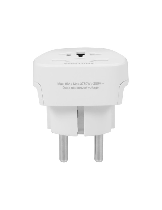FAIRPLAY Adaptateur Voyage (Monde vers France) | DOTIRI