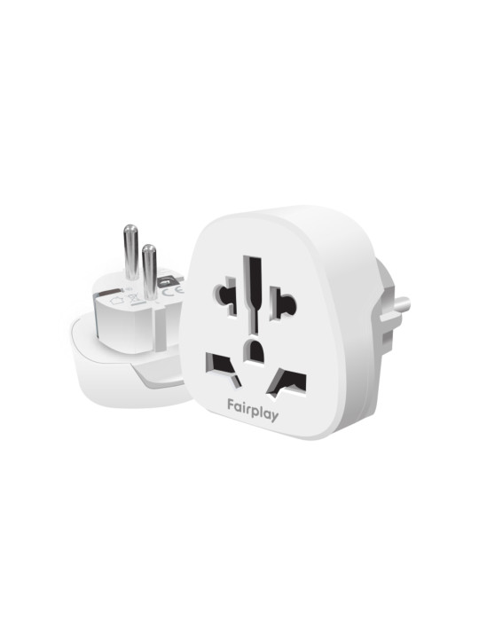 FAIRPLAY Adaptateur Voyage (Monde vers France) | DOTIRI