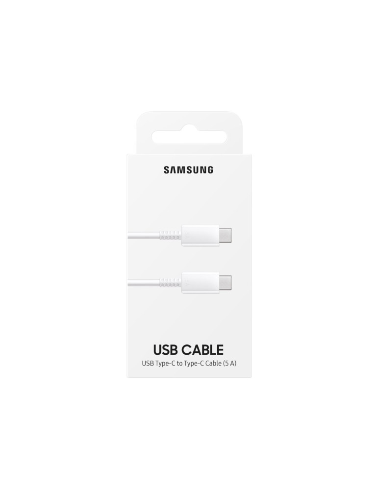SAMSUNG Câble 100W USB-C vers USB-C 1m (Blanc) (Masterbox 20pcs)