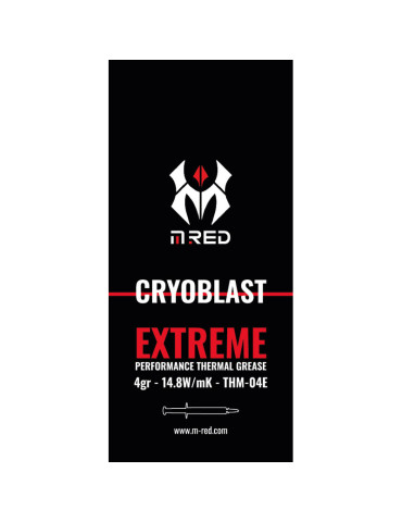M.RED CRYOBLAST Extreme 4Gr - Pate thermique