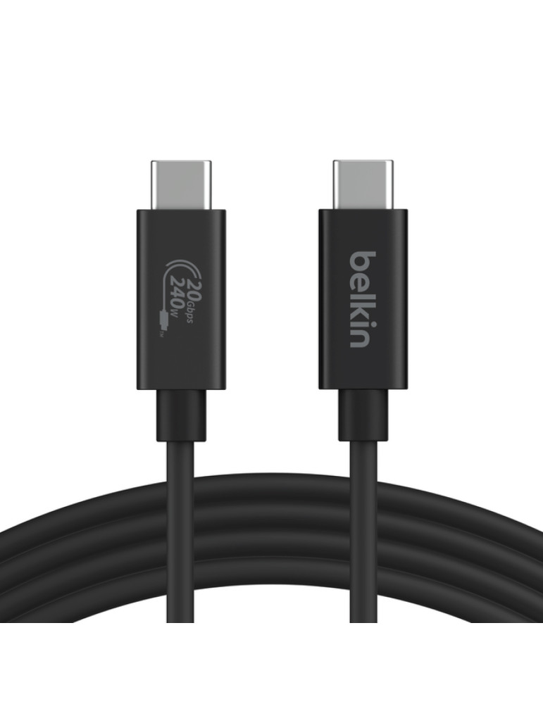 BELKIN Câble USB-C 4.0 240W 2m (Noir) | DOTIRI