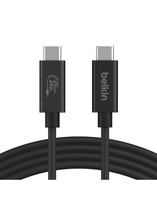 BELKIN Câble USB-C 4.0 240W 2m (Noir) | DOTIRI