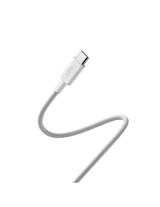 Xiaomi 6A Câble Tressé USB-C to USB-C (1m) (Blanc)