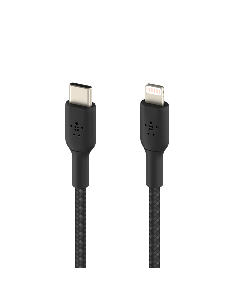 BELKIN Câble USB-C vers Lightning 2m (Noir) | DOTIRI